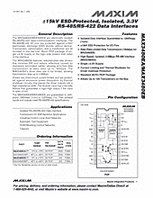 DataSheet MAX3480EA pdf